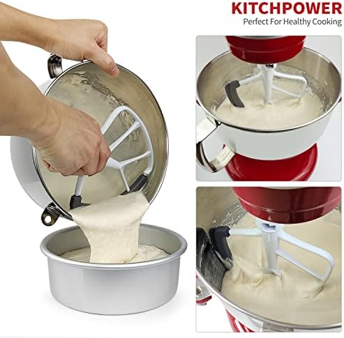 KITCHPOWER 6 Quart Beater for KitchenAid Bowl-Lift Mixers