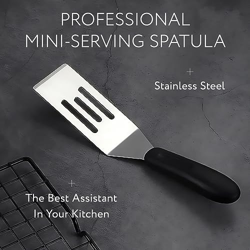 Small Spatula | Mini Stainless Steel Turner For Kitchen Use | Mini