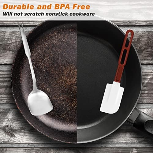 10-Inch Silicone Spatula Set, Set of 2