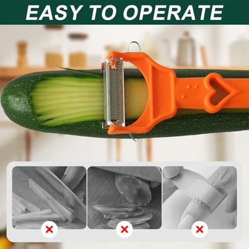 2-in-1 Multifunctional Peeler with Grating Plate, Pelador