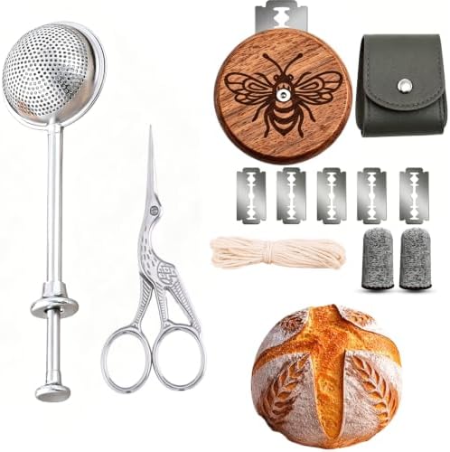 Bread Lame & Flour Duster Set 304 Stainless Steel