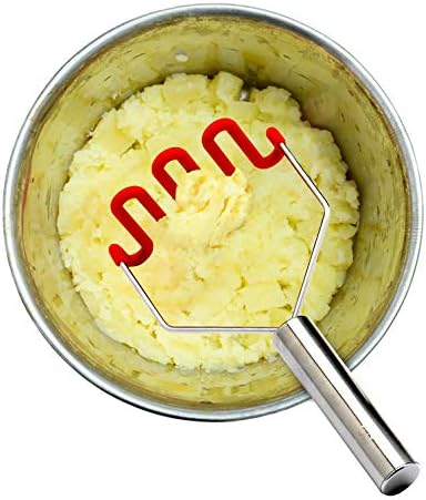 Jell-Cell Potato Masher - Silicone Protect Body with Premuim Stainless