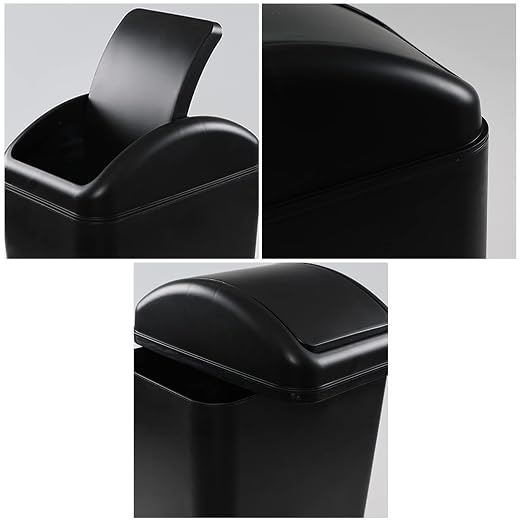 3.5 Gallons Capacity/ 14 Liter Plastic Trash Can, Garbage Bin - Image 2