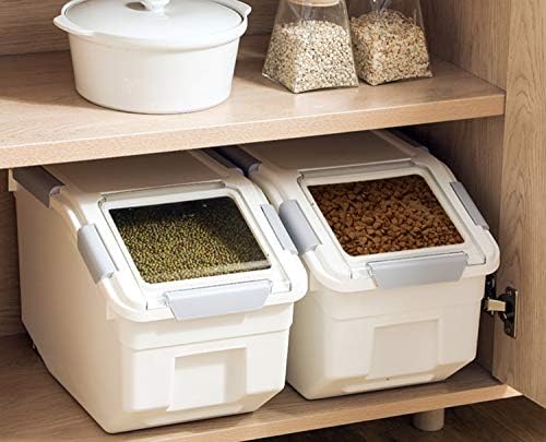 LISM 2 Pack Dog Food Storage Container with Scoop,Large Airtight Pet