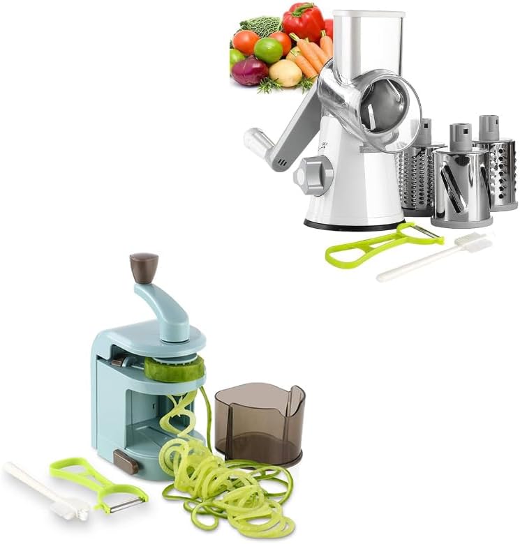 Ourokhome 4-Blade Vegetable Spiralizer