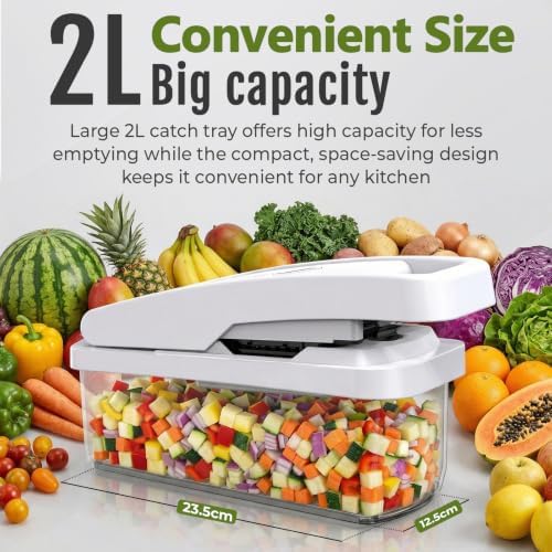 Vegetable Chopper and Mandoline Slicer