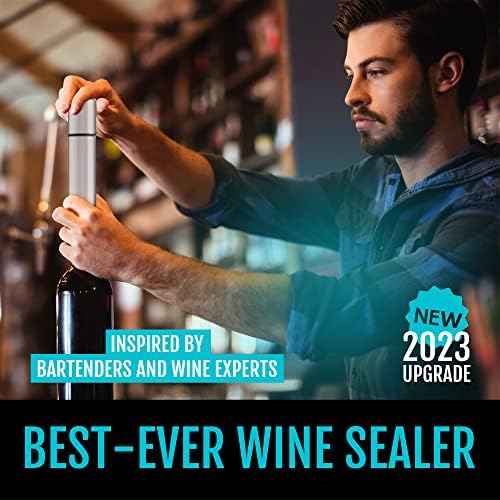 VINVOLI Wine Preserver Set - Deluxe 2026 Wine Vacuum Pump with 2