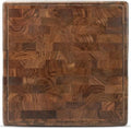18" x 18" Square Walnut Wood Cutting Board