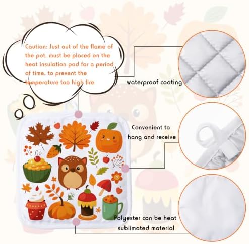Patelai 12 Pieces Oven Mitts and Pot Holders Set