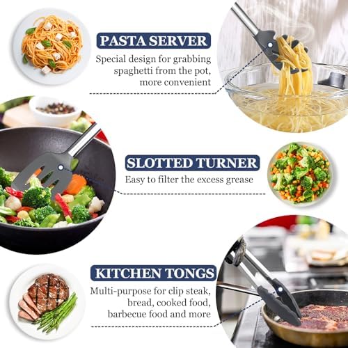 TeamFar Kitchen Utensils Set, 8-Piece