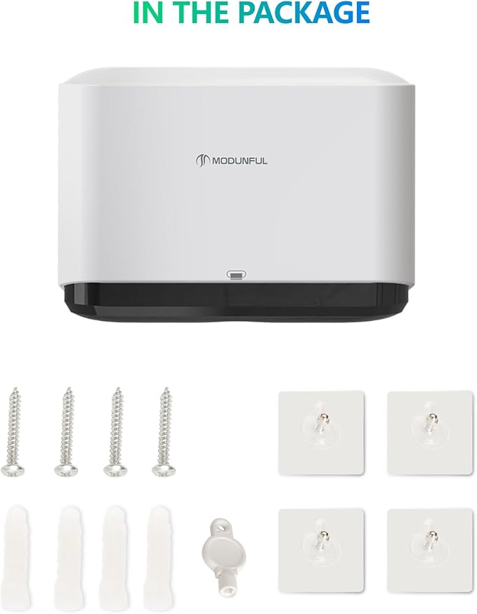 Paper Towel Dispenser Wall Mount: Adhesive Paper Towel Holder - Image 6