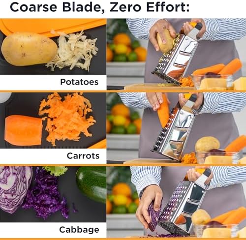 Deiss PRO Stainless Steel Box Grater