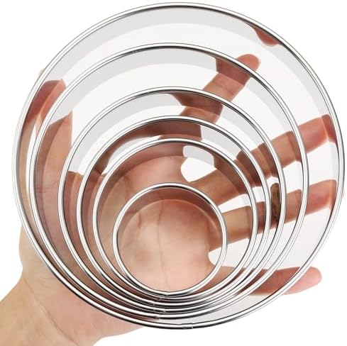 6-Piece Round Cookie Cutter Set