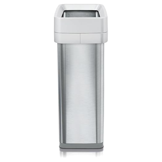 Clorox 13 Gallon Trash Can - 50L Slim Open Top Garbage Bin - Image 2