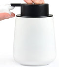 Bosilunlife Foam Soap Dispenser - 12Oz Matte White Ceramic Foaming Hand Soap by BosilunLife