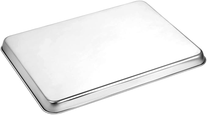 Wildone Baking Sheet Set of 3, Stainless Steel Cookie Sheet Cooking Sheet Pan - Image 7