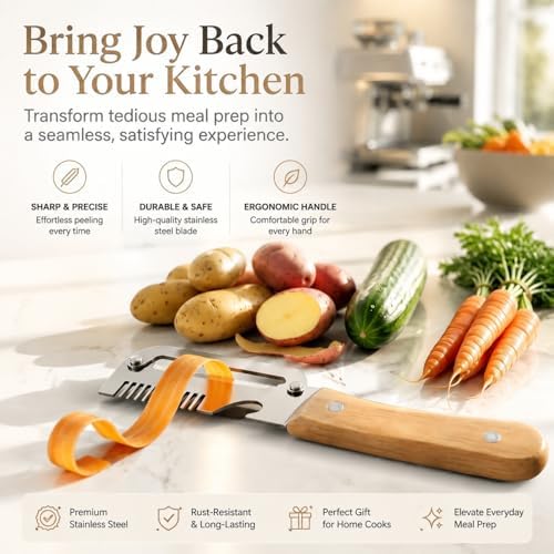 Multi-Functional Elite Vegetable Peeler and Julienne Slicer Set