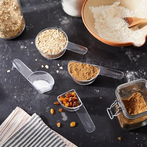 Visual Measuring Cups – Easy-Read, Fraction Shaped Measuring Cups