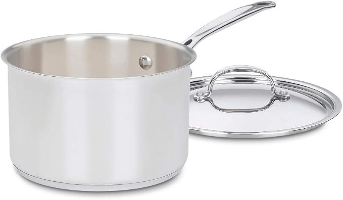 Cuisinart 7194-20 Chef's Classic Stainless 4-Quart Saucepan by Cuisinart