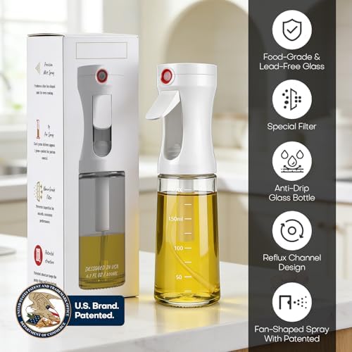 Olive Oil Sprayer, Glass, 1g Per Press