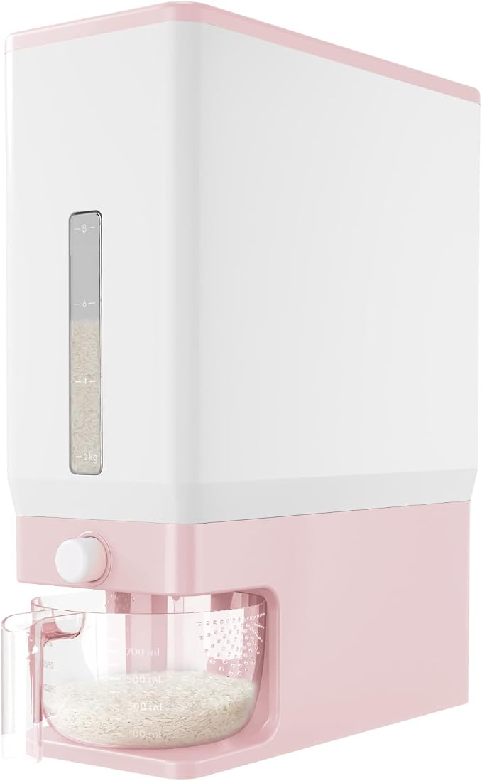 Lifewit Rice Dispenser 25 Lbs, Rice Storage Container Sealed Moisture Proof by Lifewit