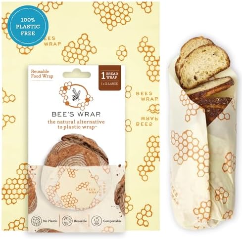 Bee's Wrap Beeswax Bread Wrap, Honeycomb