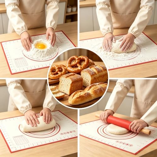5-Piece Mini Silicone Baking Set, 15.75 x 11.81 Inch
