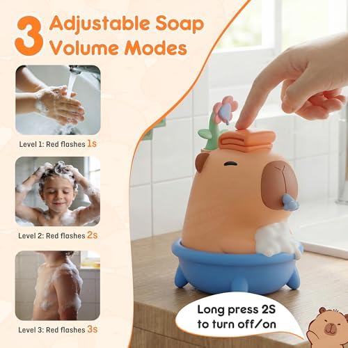 Capybara Automatic Foam Soap Dispenser, Touchless Sensor, 9.5oz/280ml