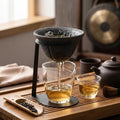 Ceramic Tea Strainer, 1 Set Ceramic Tea Strainer & Coffee Filter With