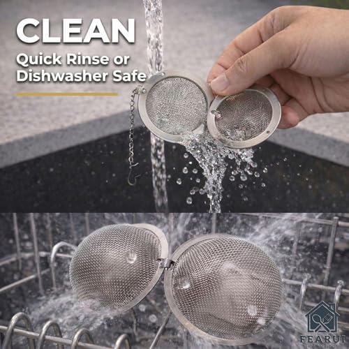 Cute Tea Infuser for Loose Leaf Tea with Stainless Steel Drip Tray