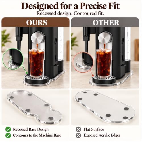 Acrylic Coffee Maker Slider Tray for Ninja PB051