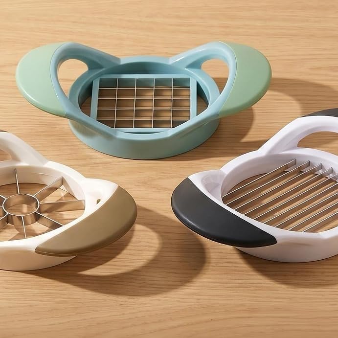 Stainless Steel Fruit Slicer – Multi-function Apple Corer & Cutter for