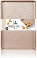 Quarter Sheet Baking Pan Nonstick - HONGBAKE Commercial Cookie Sheet