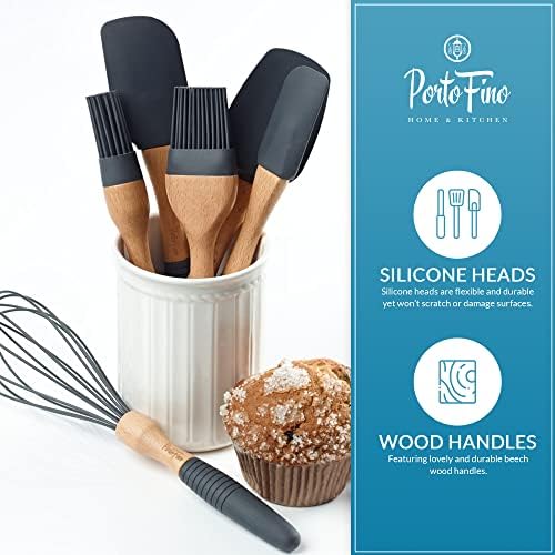 PortoFino Baking Utensils Set 6 Pieces, Baking Essentials, Set of 3
