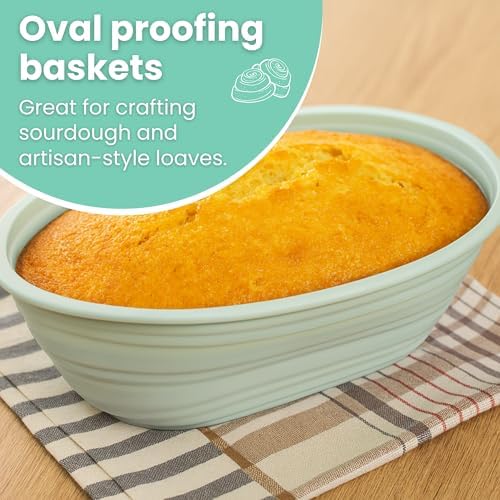 Sourdough Starter Kit - Bread Baking Supplies with Silicone Proofing