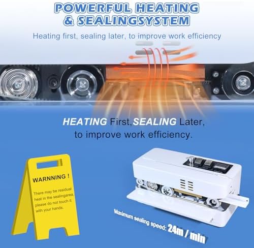 Commercial Automatic Continuous Band Heat Sealer