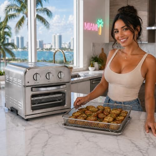 Univen Stainless Steel Upgraded Baking Tray Pan and Air Fryer Basket