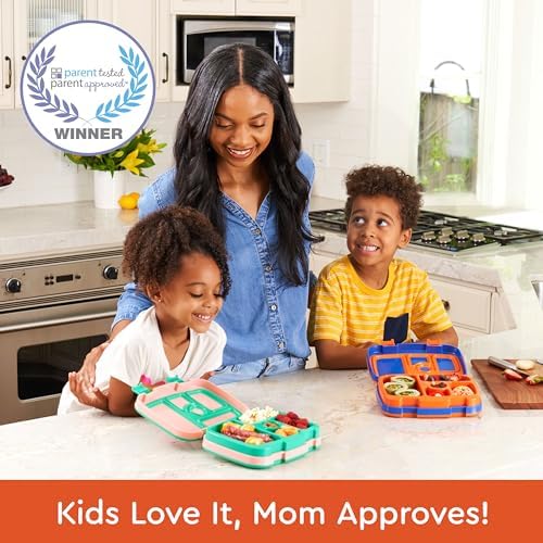 Bentgo Kids Prints Leak-Proof 5-Compartment Bento Lunch Box