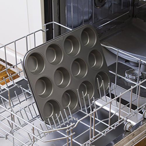 Ecolution Bakeins 12 Cup Muffin and Cupcake Pan – PFOA, BPA, and PTFE