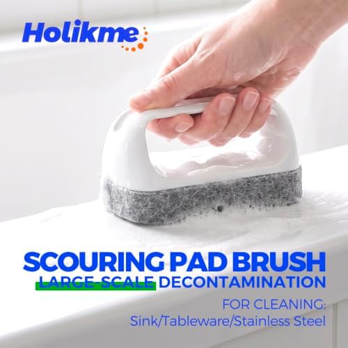 Holikme Cleaning Brush Set, 7 Pack, Green
