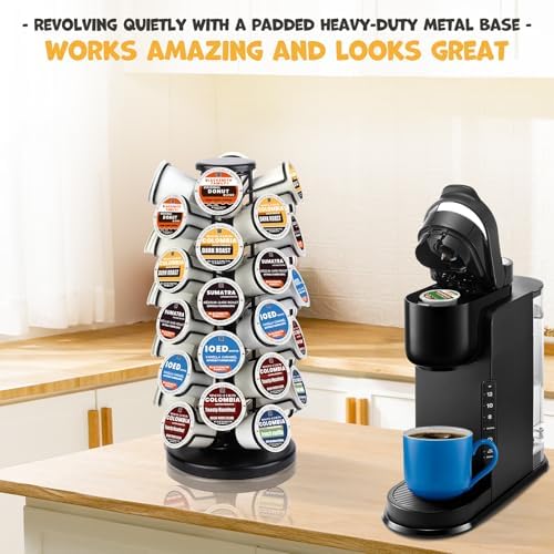 K Cup Holder Coffee Pod Storage Organizer, 40-Pod Capacity