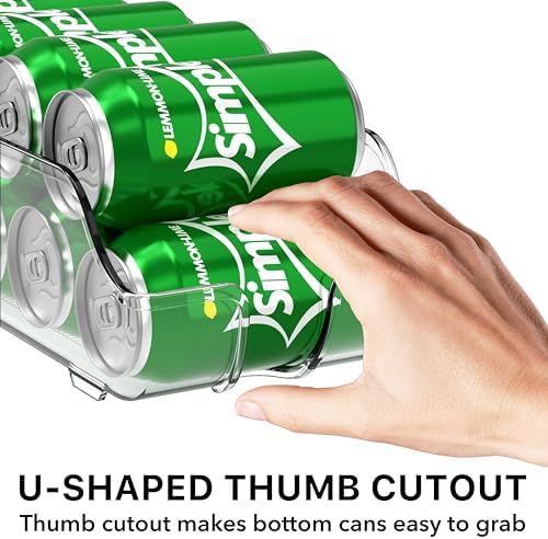 Simple Houseware Soda Can Organizer, Set of 6