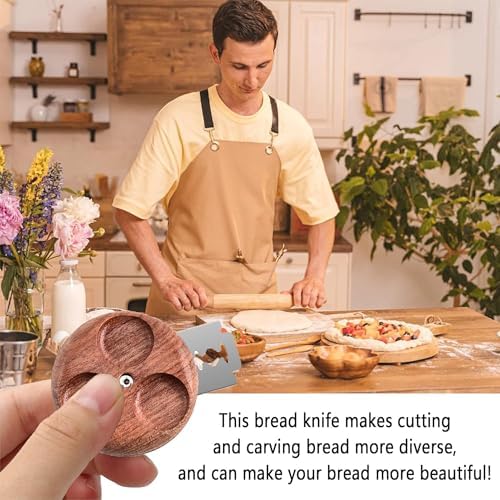 1+1+20 pcs UFO Bread Lame For Dough Bread Lame Cutter For