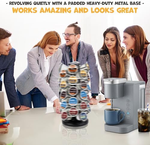 K Cup Holder Coffee Pod Storage Organizer, 40-Pod Capacity