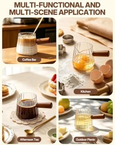 2 PCS 6OZ Espresso Cups with Coffee Spoons, Espresso Machine