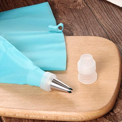 MYUBWTF12 Pieces White Pastry Bag Coupler, Three different sizes