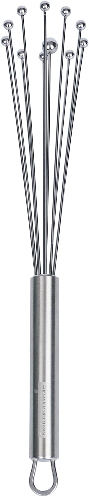 Restaurantware 10.5 in Stainless Steel Ball Whisk - Image 2