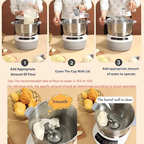 7L Stainless Steel Food Processor