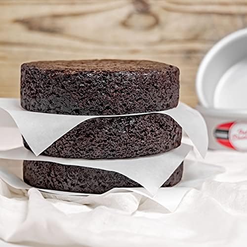 Fat Daddio's Anodized Aluminum Round Cake Pans, 2 Piece Set