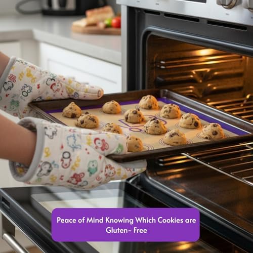 Silicone Baking Mat Set of 2, Non-Stick Cookie Sheet Liners